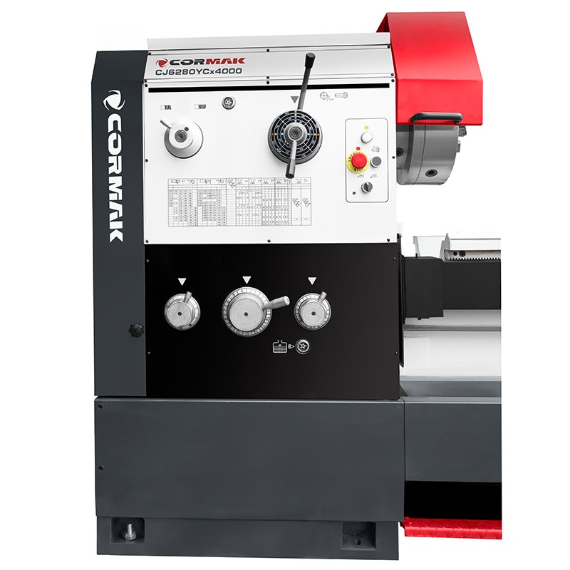 Conventional Universal Lathe CORMAK GOLIAT 800x4000 | Industrial Metal Lathe | CORMAK