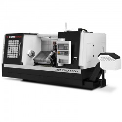 CNC Lathe CORMAK CK7170X1500 Hydraulic Chuck 12-Position Tool Turret SIEMENS SINUMERIK 808D | CORMAK