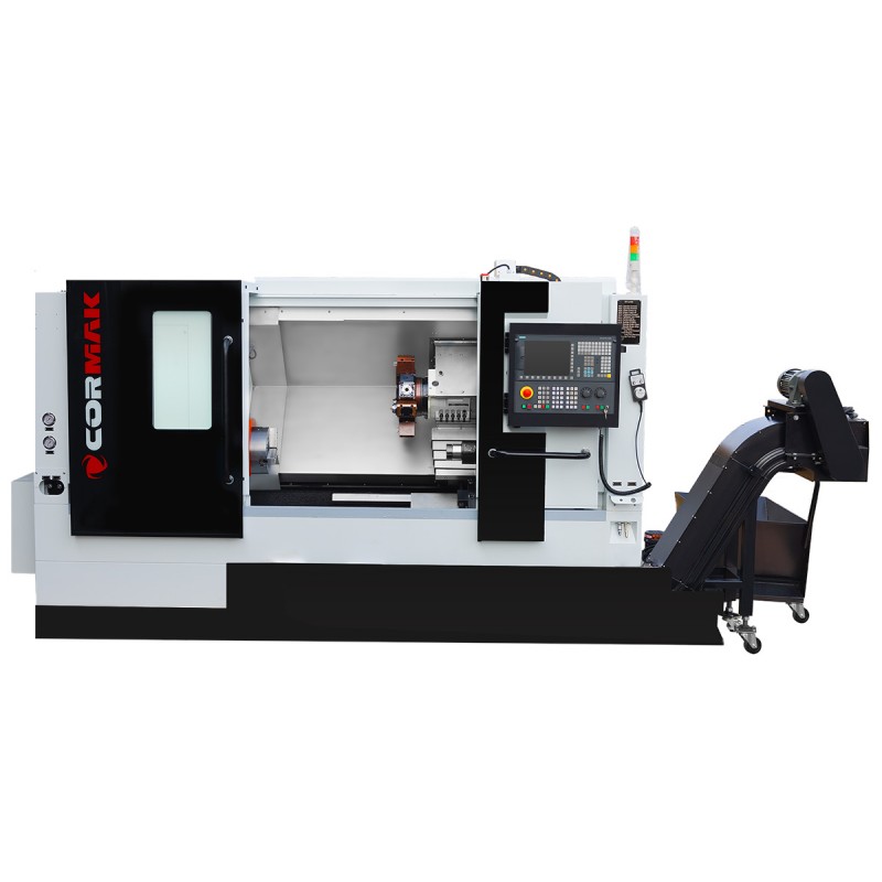 CNC Slant-Bed Lathe CORMAK CK7150x750 – Hydraulic Chuck, 12-Tool Turret | CORMAK