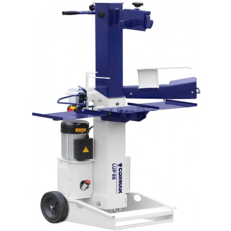Vertical Log Splitter 8 Ton CORMAK LUP8E 400V + Cross Wedge | Hydraulic Wood Splitter | CORMAK