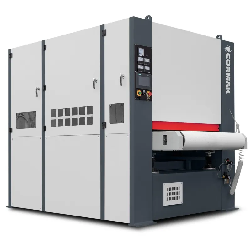 CORMAK SG1000H breedbandschuurmachine, ontbraammachine voor metaal
