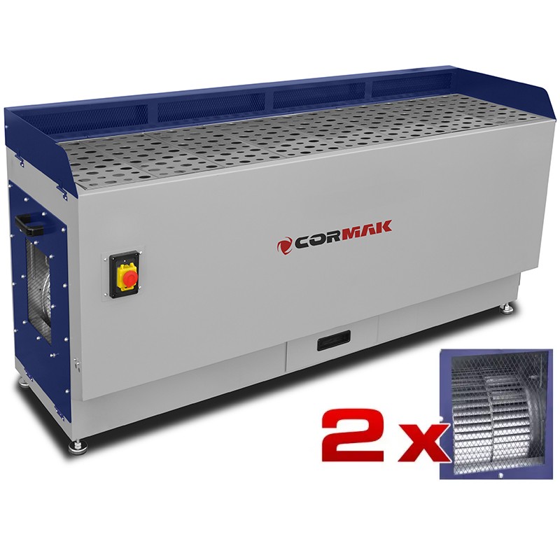 Metal Grinding Table with Extraction CORMAK DT1500M | CORMAK