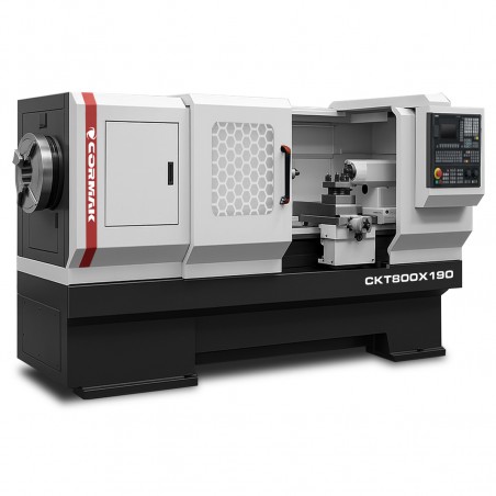 CNC Pipe Lathe CORMAK CKT800x3000 Spindle Bore 190mm Siemens Sinumerik | CORMAK