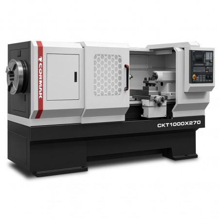 CNC Pipe Lathe CORMAK CKT1000 Spindle Bore 270mm Siemens Sinumerik | CORMAK