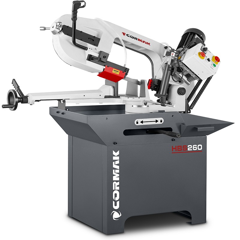 Metal Bandsaw CORMAK HBS260 | Industrial Metal Cutting Bandsaw | CORMAK
