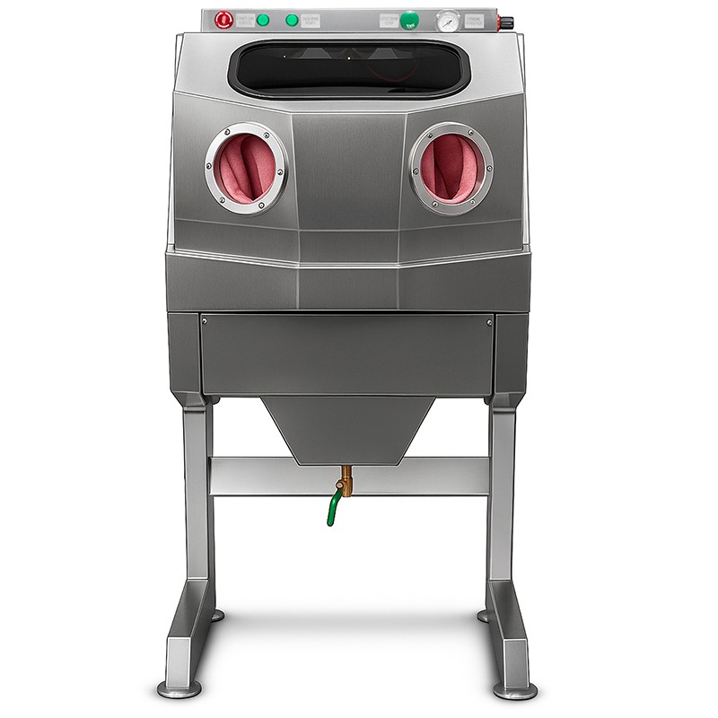 Wet Blasting Cabinet Stainless Steel CORMAK INOX KDPM190 | CORMAK