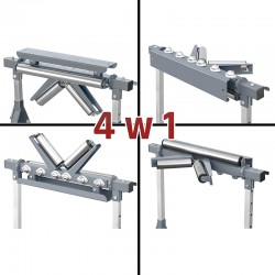 Universal Roller Stand CORMAK PU4 4-in-1 | Adjustable Support Stand | CORMAK