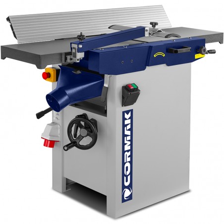 Planer-Thicknesser CORMAK PT310ECO with Spiral Cutterhead | Quiet & Precise 310 mm Wood Planer | CORMAK