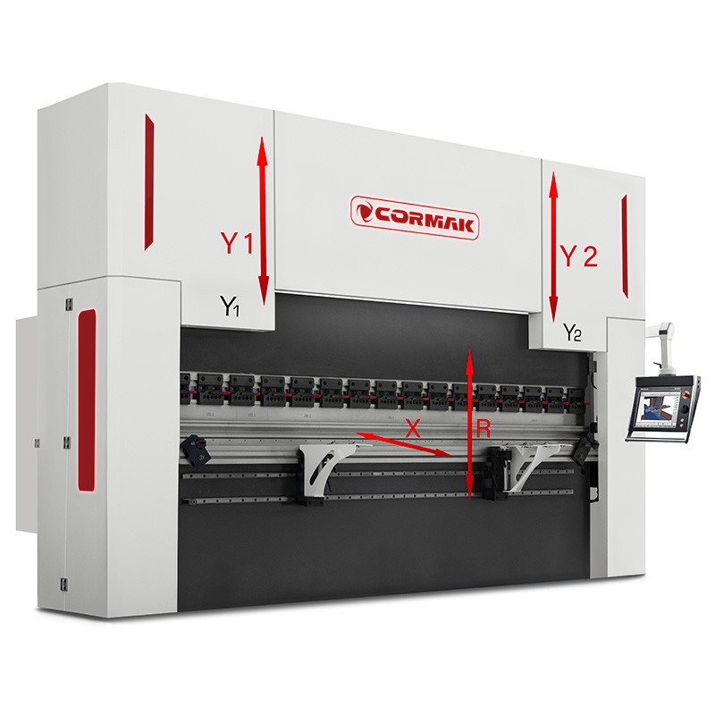 Hydraulic Press Brake CORMAK CNC SERVO ELITE 40×1600 DA-53TX | CNC bending machine | CORMAK