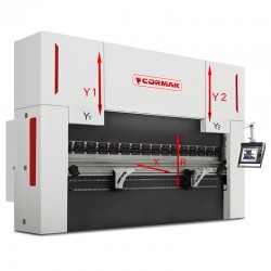 Hydraulic Press Brake CORMAK CNC SERVO ELITE 80×3200 DA-58T – CNC Sheet Metal Bending | CORMAK