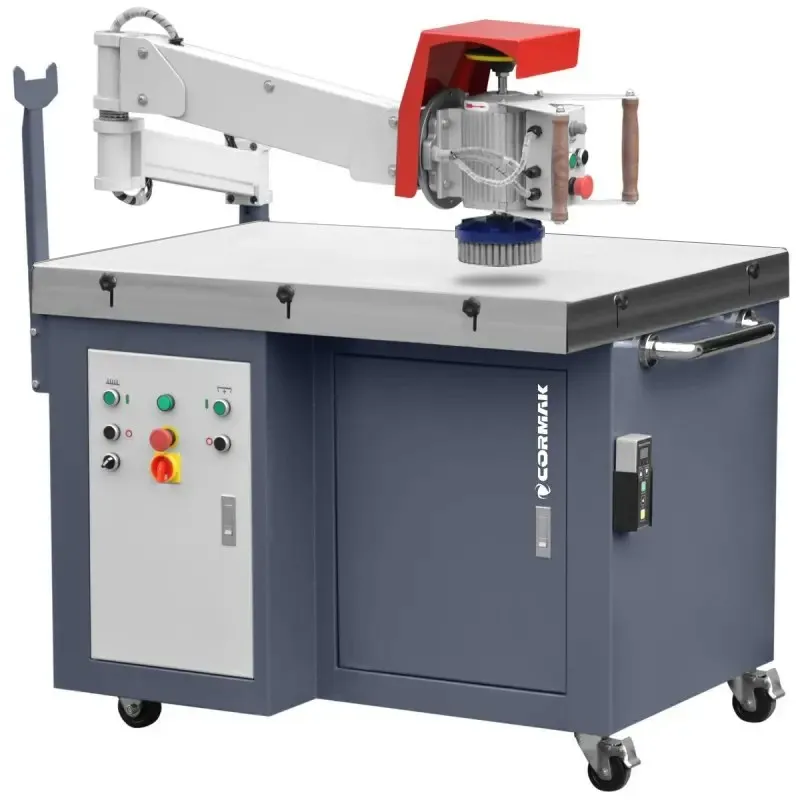 Ontbraammachine, polijstmachine, schuurmachine voor plaatwerk CORMAK SZLIFMASTER-E
