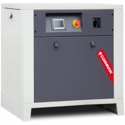 Screw Compressor Set CORMAK LUFT 1000 INVERTER 7.5 kW – 950 L/min + Air Dryer IZBERG N10S + 270 L Vertical Air Tank