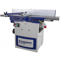 Planer-Thicknesser CORMAK PT410S with Spiral Cutterhead | 410 mm Industrial Wood Planer | CORMAK
