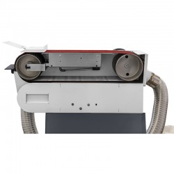 Belt Grinding Machine for Metal with Extraction CORMAK SM150D | Industrial Grinder | CORMAK