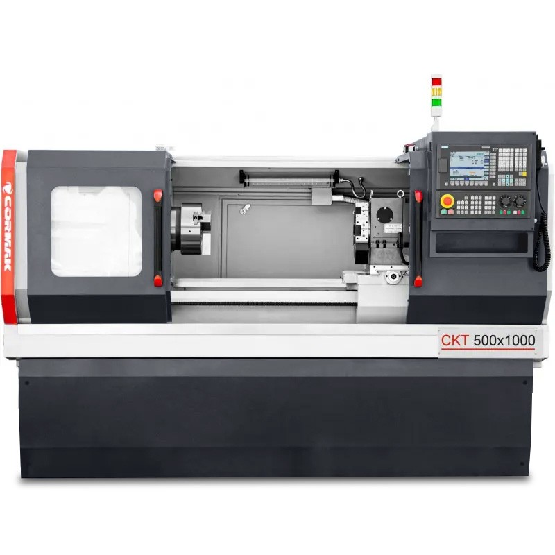 CNC Lathe CORMAK CKT500x1000 Manual Chuck SIEMENS SINUMERIK | CORMAK