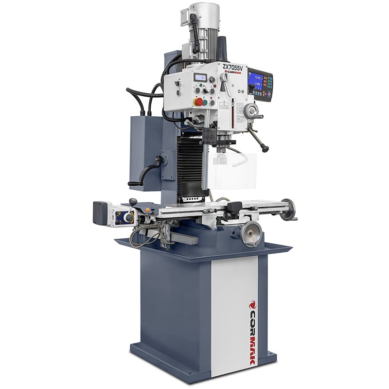 Drilling–Milling Machine CORMAK ZX7055 VARIO DRO | Industrial Metalworking | CORMAK