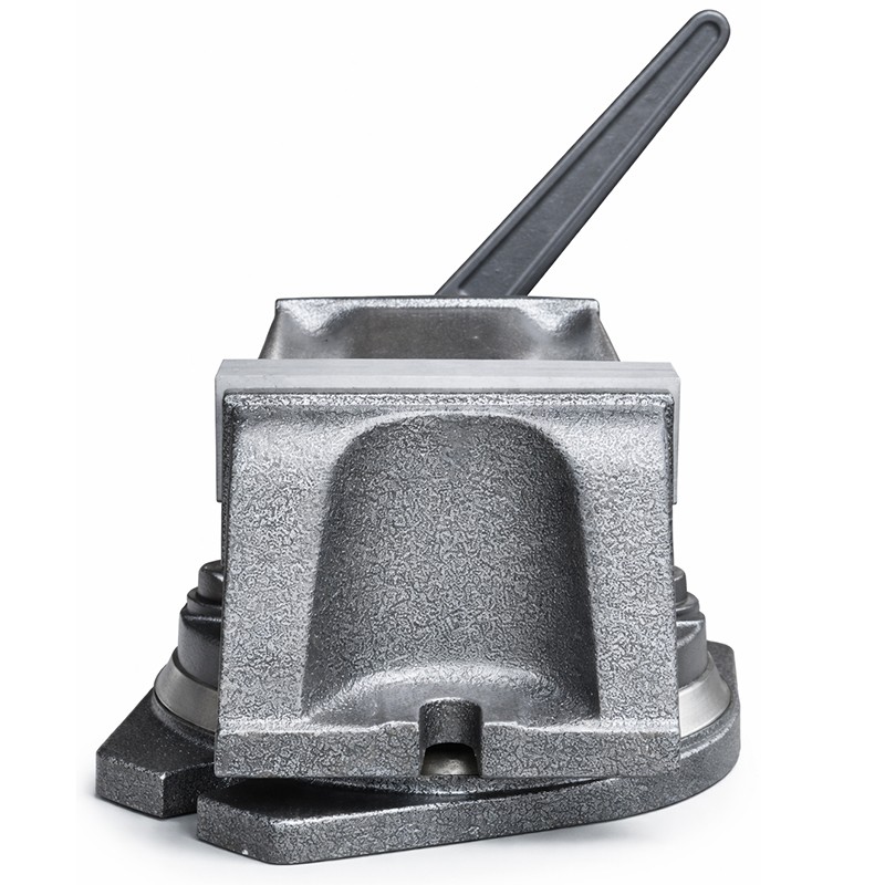 Swivel Machine Vice 80x68mm CORMAK QH80 – compact rotary vice | CORMAK