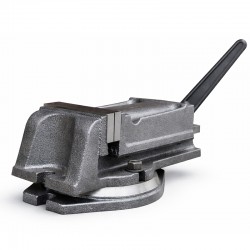 Swivel Machine Vice 100x80mm CORMAK QH100 – rotary precision vice | CORMAK