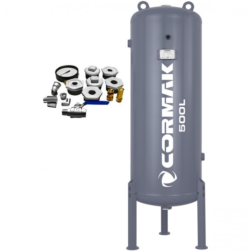 Screw Compressor Set LUFT 400 + N10S Dryer + 200L Air Tank | CORMAK