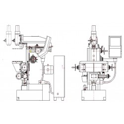 Toolroom Milling Machine CORMAK XN830 – Precision and Versatility for Professional Workshops