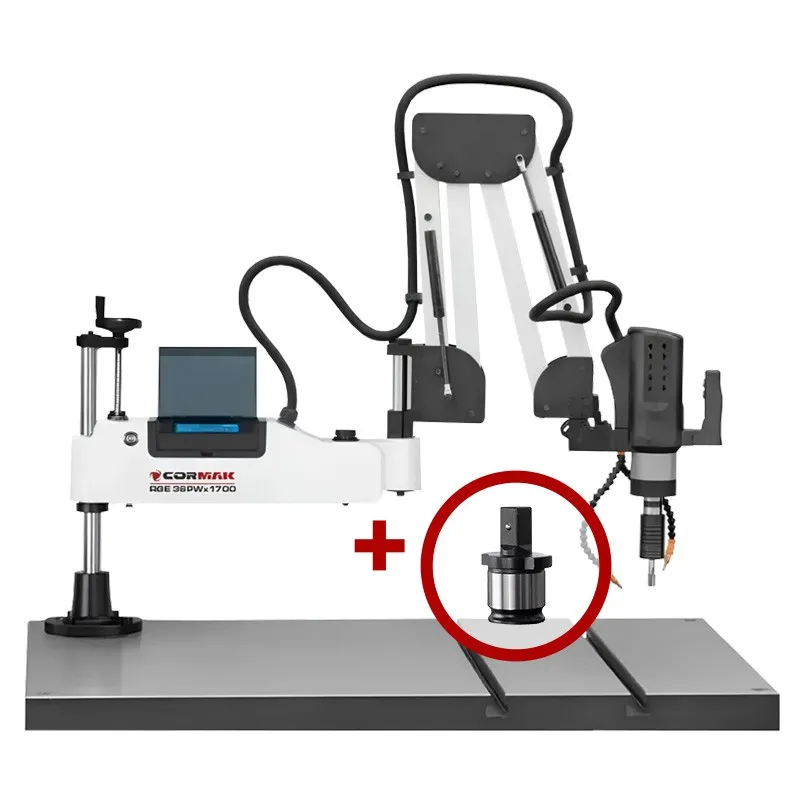 Tappmachine CORMAK RGE36PWx1700 + adapter voor dopsleutel