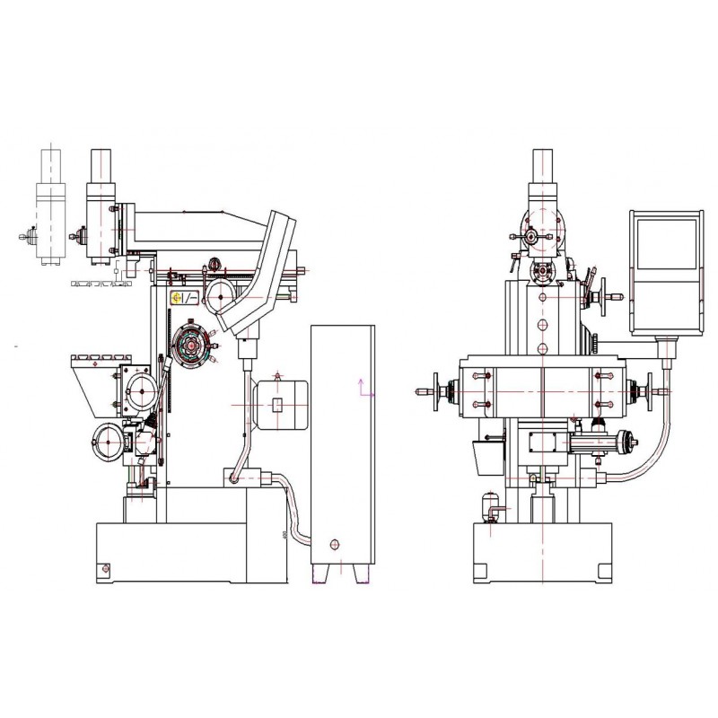 Toolroom Milling Machine CORMAK XN840 – Precision and Versatility for Professional Workshops