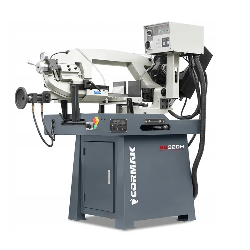 Halfautomatische bandzaagmachine, metaalbandzaag CORMAK BS320H