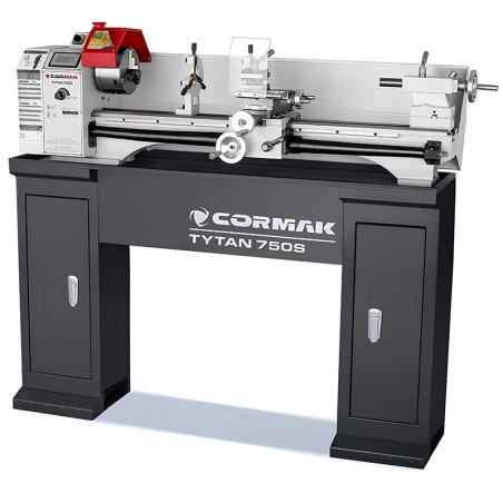 Conventional Universal Lathe CORMAK TYTAN 220x750S VARIO 230V | Precision Bench Metal Lathe | CORMAK