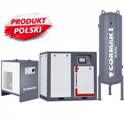 Screw Compressor Set CORMAK THEOR 50 INVERTER 37kW 7000L/min + IZBERG N50S Air Dryer | CORMAK