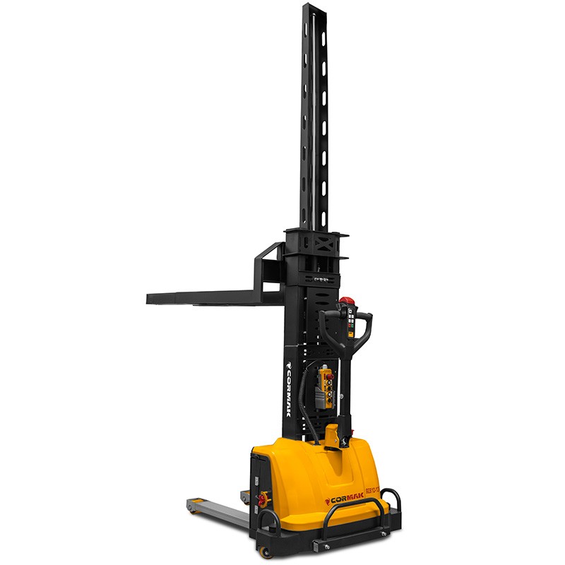 Self-Loading Electric Stacker CORMAK SES10-13 1000kg | CORMAK