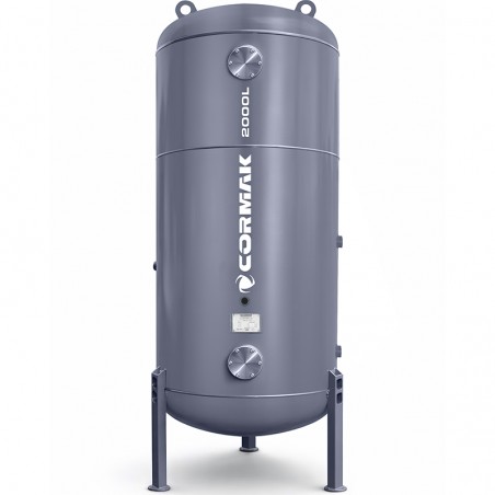Vertical Air Tank 1000L 11 bar for Screw Compressor | CORMAK