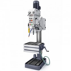 Pillar Drill CORMAK Z5040L with Angular Box Table and Cooling | Column Drilling Machine | CORMAK