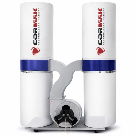 Wood Dust and Chip Extractor CORMAK FM300S 2.2 kW | Industrial Dust Collector | CORMAK