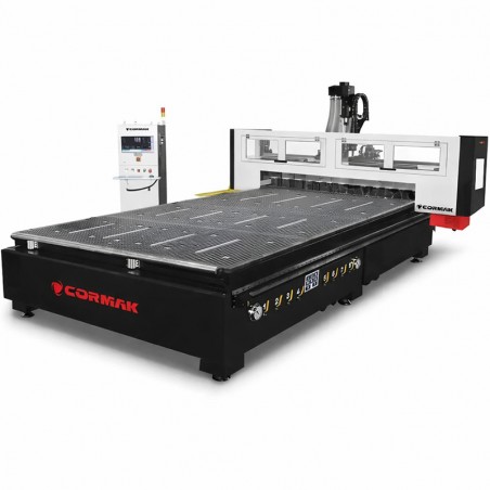 Industrial CNC Router CORMAK IND 2141 (2100x4100) with 9 kW HSD Spindle | CORMAK