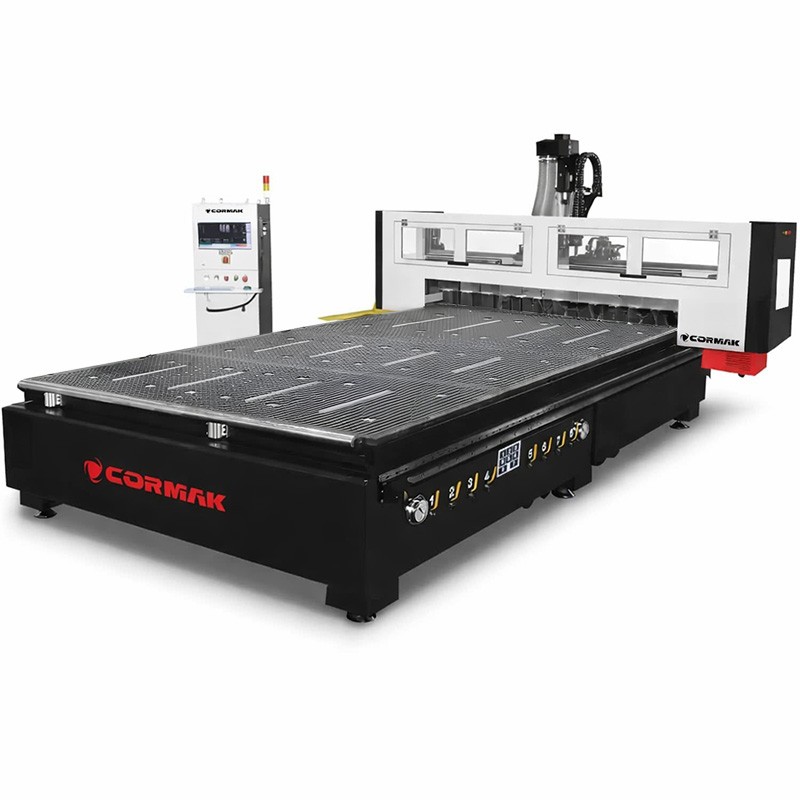 Industrial CNC Router CORMAK IND 2131 (2100x3100) with 9 kW HSD Spindle | CORMAK