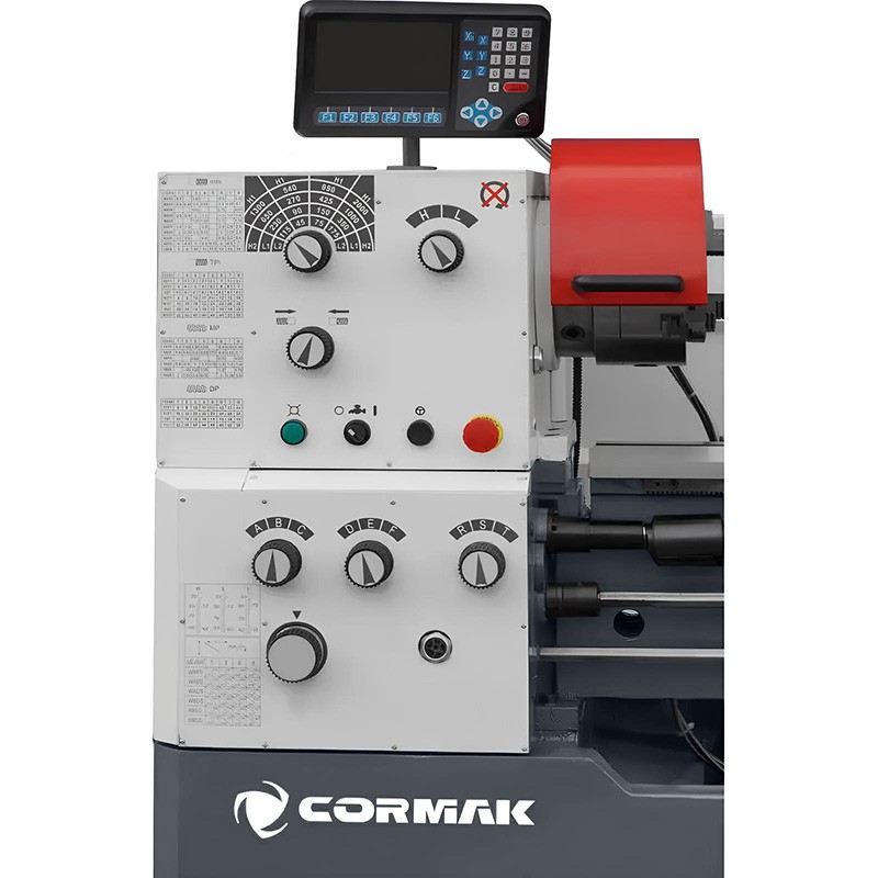Conventional Universal Lathe CORMAK 420x1100 | Industrial Metal Lathe | CORMAK