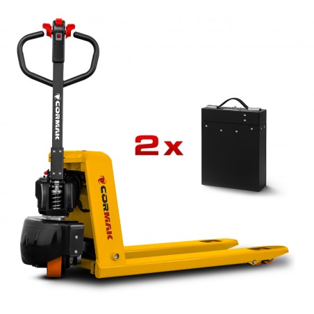 Electric Pallet Truck CORMAK Q15-4 1500kg Li-Ion | Industrial Machinery Manufacturer
