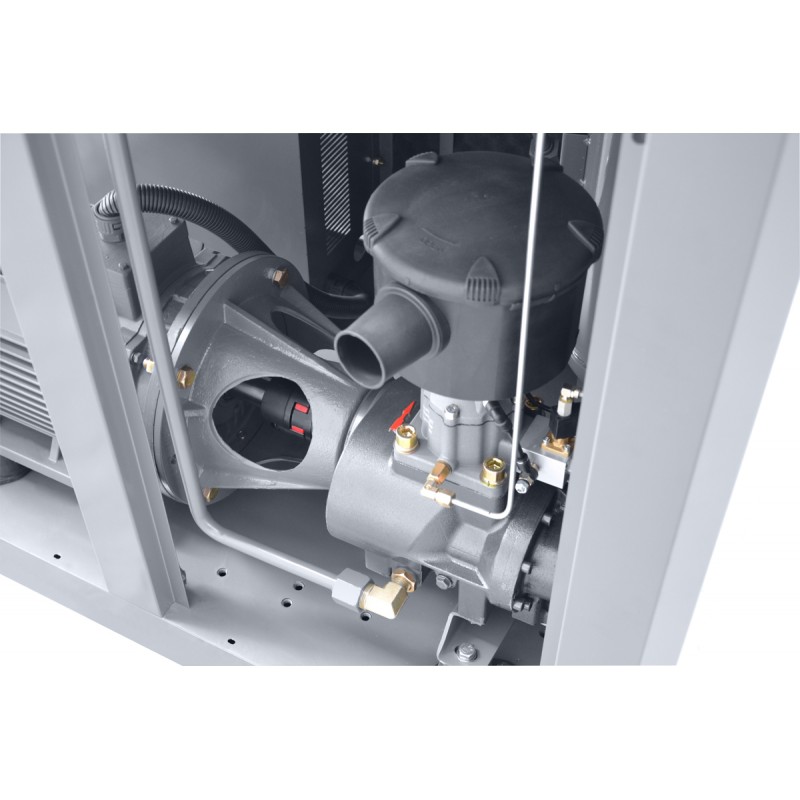 Screw Compressor Set CORMAK THEOR 50 INVERTER – 37kW – 7000L/min with CORMAK IZBERG N50S Air Dryer and 1000L Vertical Air Tank