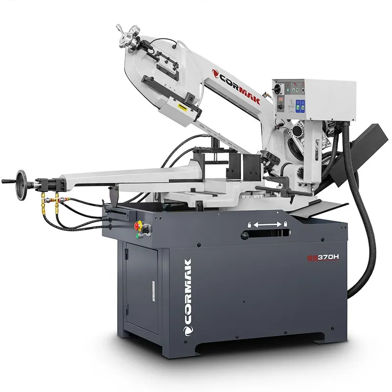CORMAK BS370H halfautomatische bandzaagmachine voor metaal