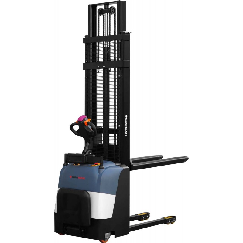 WÓZEK MASZTOWY ELEKTRYCZNY Q15E45RD 1500 KG 4,5M Z PLATFORMĄ