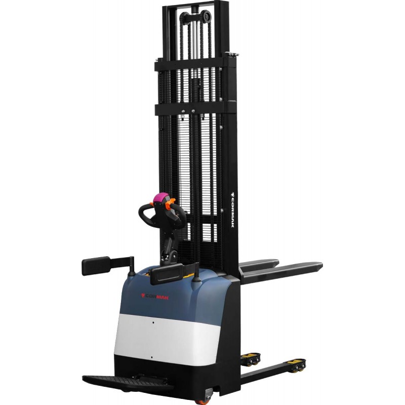 WÓZEK MASZTOWY ELEKTRYCZNY Q15E45RD 1500 KG 4,5M Z PLATFORMĄ