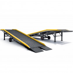 Mobile Loading Ramp 8T Electric Lift | CORMAK