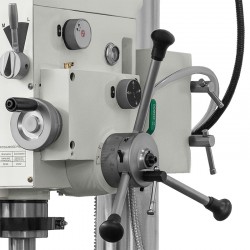 Geared Column Drill with Power Feed CORMAK ZS-40B + Tapping Chuck Set | CORMAK