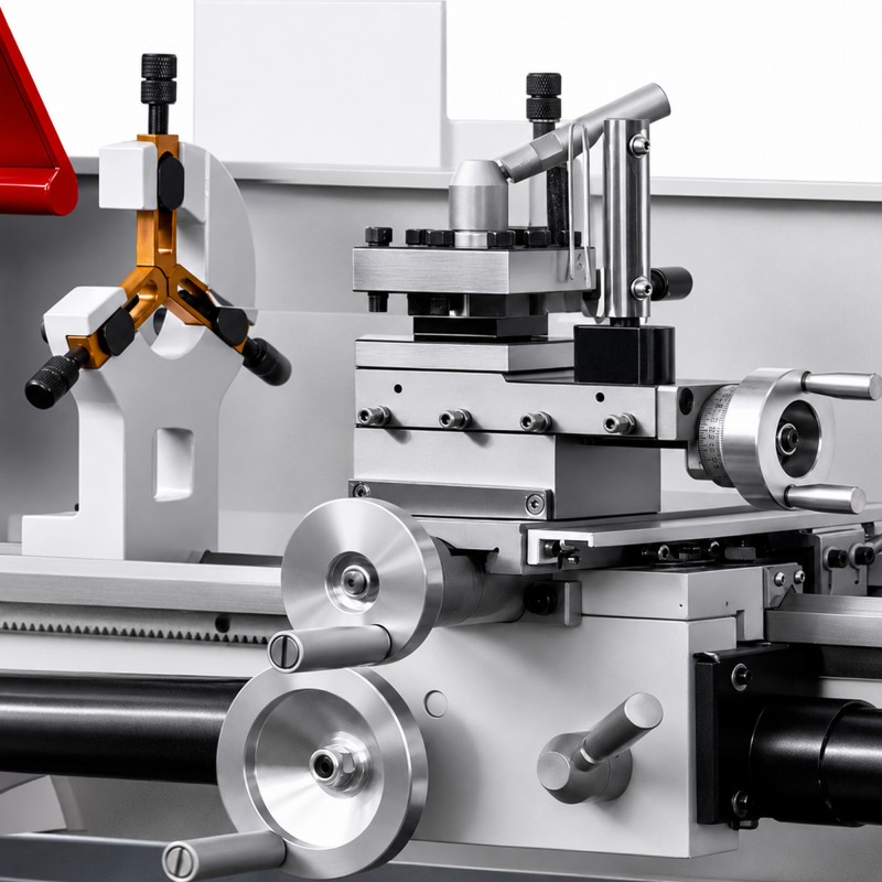 Conventional Universal Lathe CORMAK TYTAN 220x750S VARIO 230V | Precision Bench Metal Lathe | CORMAK