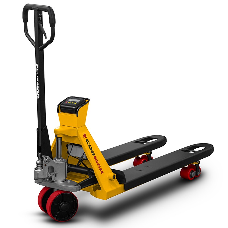 WÓZEK PALETOWY Z WAGĄ ELEKTRONICZNĄ SP2000E 2000 KG