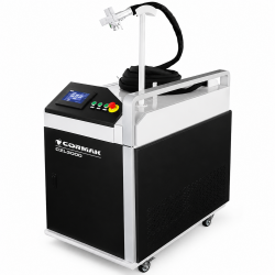 FIBER Laser Cleaning Machine CORMAK CZL2000 | Industrial Laser Cleaner | CORMAK