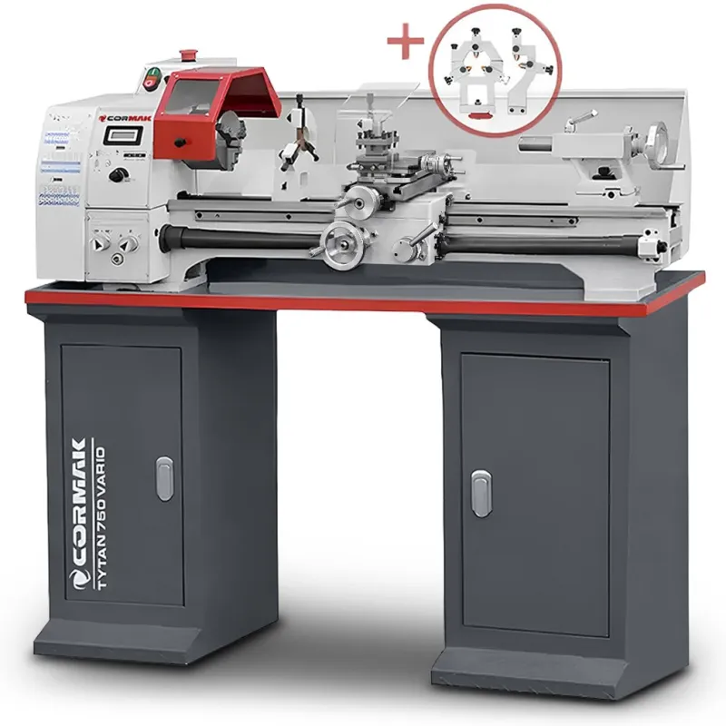 Conventionele universele draaibank CORMAK TYTAN 250x750 Vario 230 V