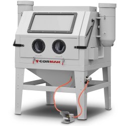 Double-Sided Sandblaster Cabinet 1200L CORMAK KDP1200 | CORMAK
