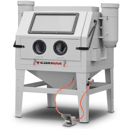 Double-Sided Sandblaster Cabinet 1200L CORMAK KDP1200 | CORMAK