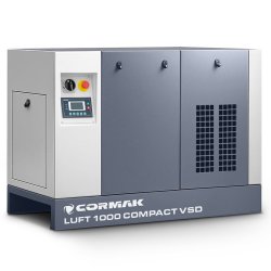 Screw Air Compressor CORMAK LUFT 1000 COMPACT VSD 7.5kW 950L/min | CORMAK